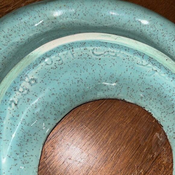 Vintage Pottery Ceramic Ashtray California pottery 1950 MCM coffee table dish - Picture 3 of 6